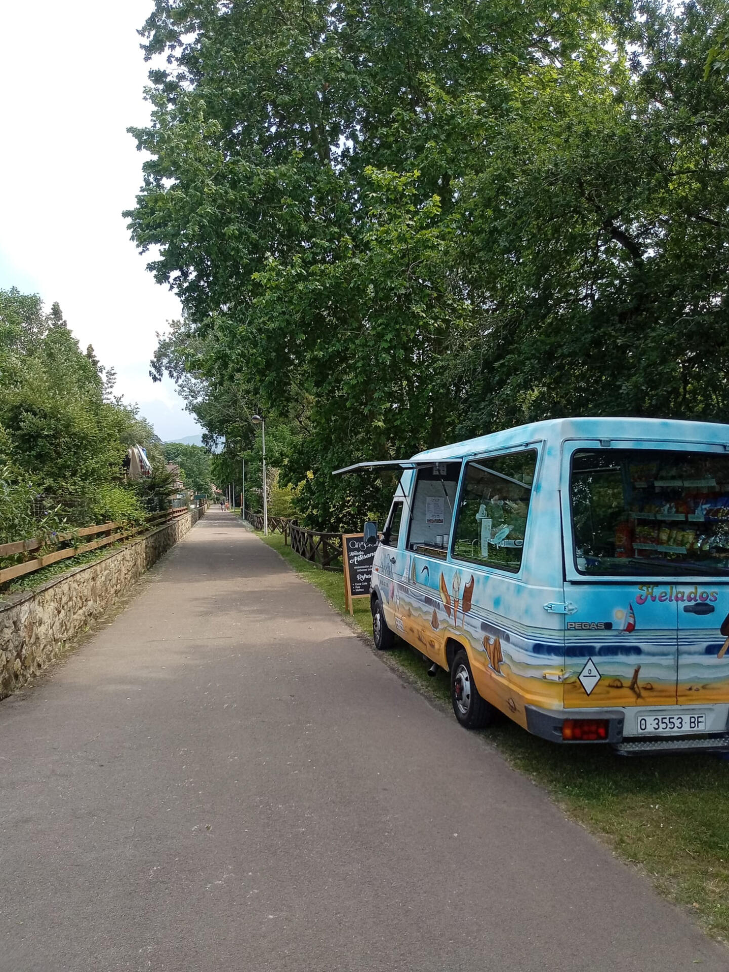 Furgoneta de Helados Angelati